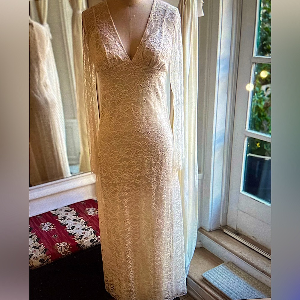 One/Of Patricia Voto Chantilly Lace Dress